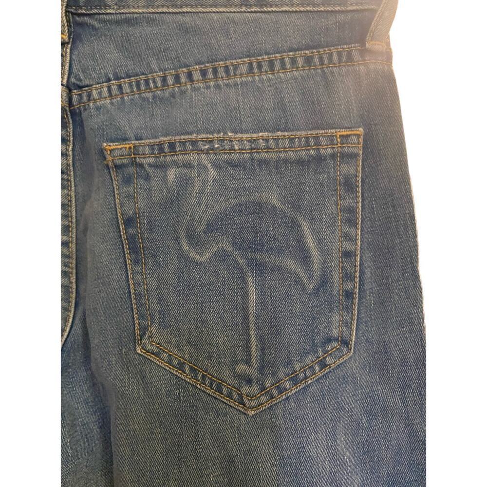 Free People X Sandrine Rose- Medium Blue jeans size 24 - Picture 4 of 4